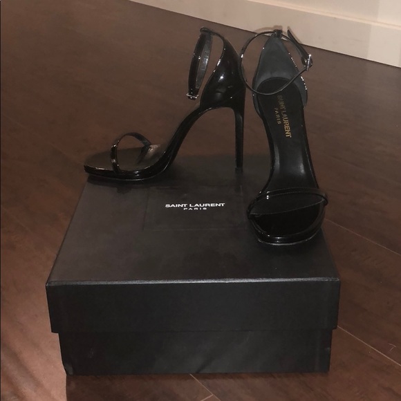Saint Laurent Shoes - Saint Laurent Jane Classic Sandal Pump Black YSL